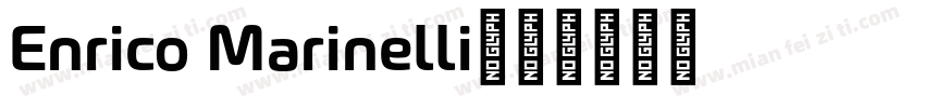 Enrico Marinelli字体转换